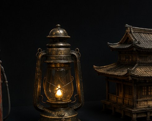 Oil Lantern — 3D model by Amir Ali Tavakol