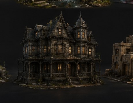 Victorian Manor — 3D model by Amir Ali Tavakol