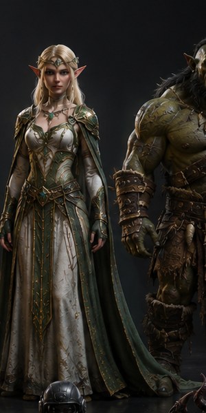 Elven Royal — 3D model by Amir Ali Tavakol
