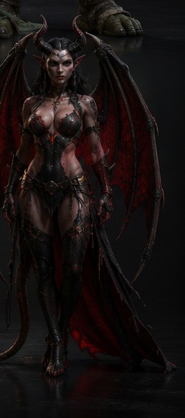 Winged Demon — 3D model by Amir Ali Tavakol