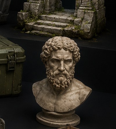 Marble Bust — 3D model by Amir Ali Tavakol