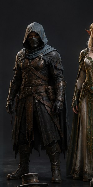 Hooded Assassin — 3D model by Amir Ali Tavakol