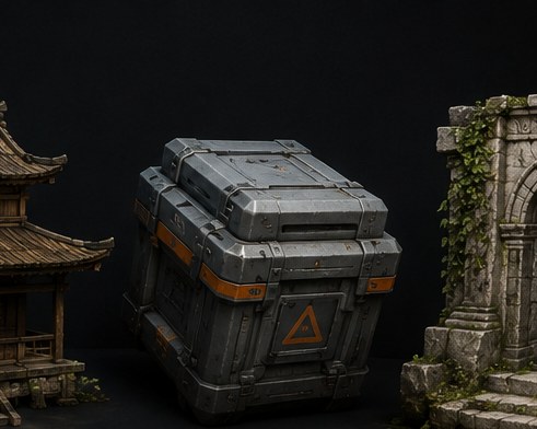 Sci-Fi Supply Crate — 3D model by Amir Ali Tavakol