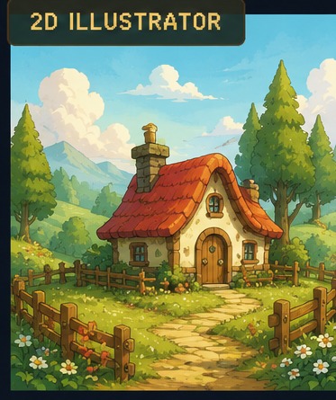 Cozy Cottage — 3D model by Amir Ali Tavakol