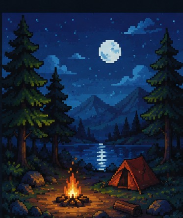 Forest Camp — 3D model by Amir Ali Tavakol