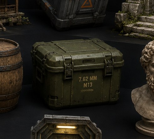 Ammunition Crate — 3D model by Amir Ali Tavakol