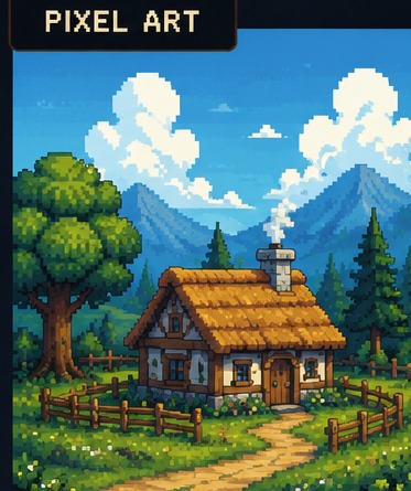 Pixel Environment Scenes