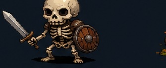 Skeleton Warrior — 3D model by Amir Ali Tavakol