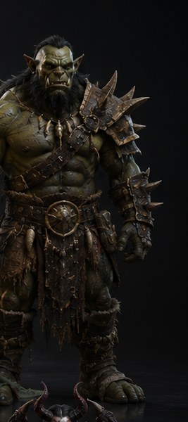 Orc Warlord — 3D model by Amir Ali Tavakol