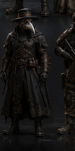 Plague Doctor — 3D model by Amir Ali Tavakol